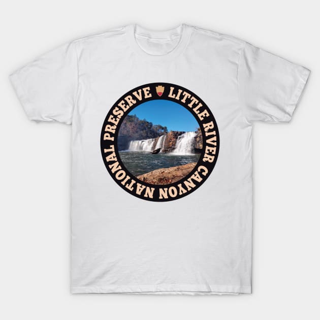 Little River Canyon National Preserve circle T-Shirt by nylebuss